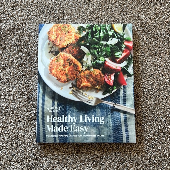 Thrive Market Healthy Living Recipes Cookbook Cook Book Cooking - Picture 1 of 2